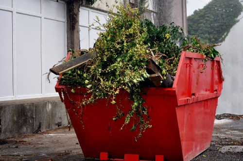 Professional builders waste clearance service in action